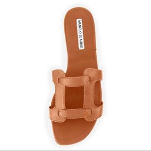 Manolo Blahnik Grella Slide Sandals